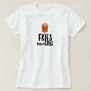 Grappige Franse Frieten T-Shirt
