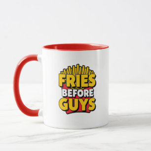 Grappige Franse Frieten voor Foodies Mok