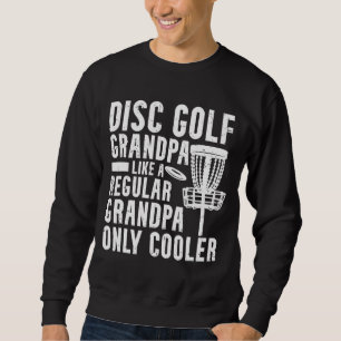 Grappige frisbee disc golf opa Frolf disc golfen Trui
