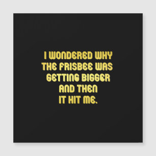 Grappige Frisbee grap