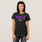 Grappige Fu Lupus voor Lupus Warrior T-shirt (Voorkant volledig)