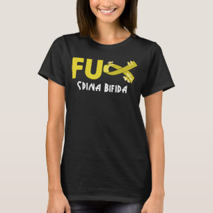 Grappige Fu Spina Bifida voor Spina Bifida Warrior T-shirt