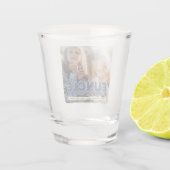 Grappige Funcle Oom Foto Shot Glas (Achterkant)