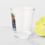 Grappige Funcle Oom Foto Shot Glas (Rechts)
