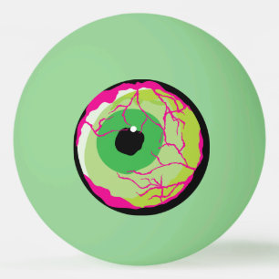 Grappige Funky Zombie Eyeball Beer of Pingpongballen