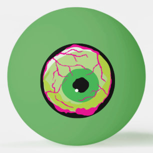 Grappige Funky Zombie Eyeball Beer of Pingpongballen