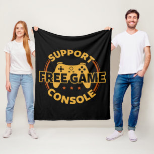 Grappige Gamer Console Protest Gamen Fleece Deken