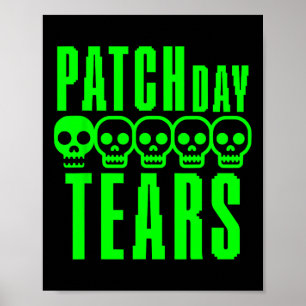 Grappige Gamer Gamen Sarcastisch Game Nerd Patch D Poster