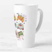 Grappige Gamer Halloween Latte Mok (Rechterhoek)