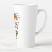 Grappige Gamer Halloween Latte Mok (Rechts)