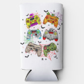 Grappige Gamer Halloween Seltzer Koelbox (Voorkant)