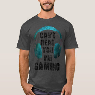 Grappige Gamer Kan Je Niet Horen Ik Ben Aan Het Ga T-shirt