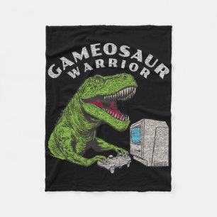Grappige Gamer Video Game Player Fleece Deken