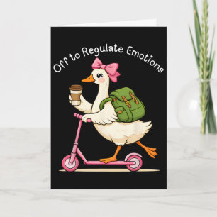 Grappige Gans Om Emoties Te Reguleren Mentale Gezo Kaart