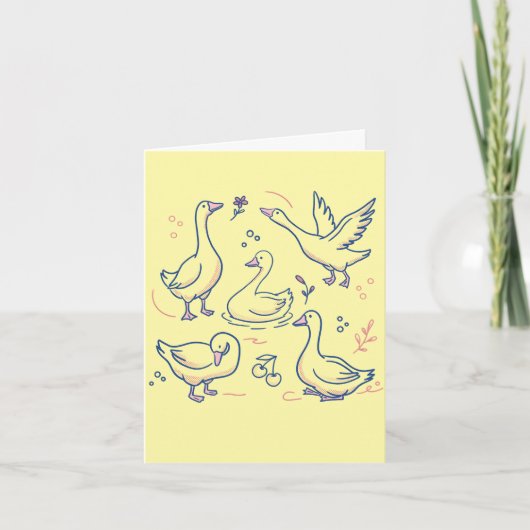 Grappige Gans Patroon (Voorkant)