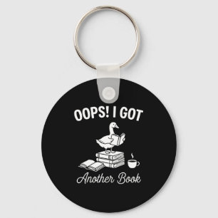 Grappige gans woordgrap humor oops heb weer een bo sleutelhanger