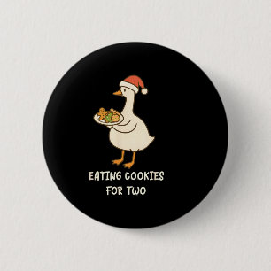Grappige Gans Zwangerschap Zwanger Aankondiging Aa Ronde Button 5,7 Cm