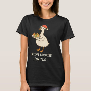 Grappige Gans Zwangerschap Zwanger Aankondiging Aa T-shirt