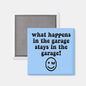 Grappige garage magneet (Voorkant / Achterkant)