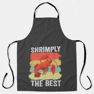 Grappige Garnalen Schelpdieren Houd het Shrimple G Schort