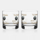 Grappige gazon kommen gebowld mooi, drinkware set whisky glas (Voorkant)