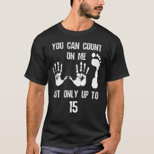 Grappige geamputeerde been voet amputatie rekenen t-shirt