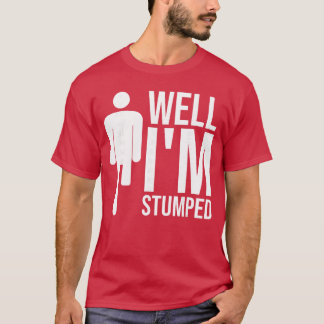 Grappige geamputeerde handicap prothetische benen  t-shirt