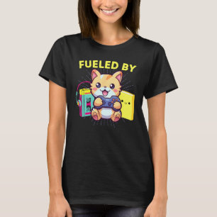 Grappige Gebruikt Door Gamer Kat Lezen Boeken & De T-shirt