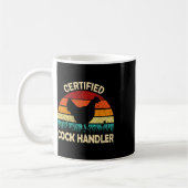 Grappige Gecertificeerde Behandler Grappige Vreemd Koffiemok (Links)