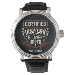 Grappige Gecertificeerde Vuurwerk Blaasmachine 4 j Horloge