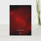 Grappige gedachte van de pug kaart (Achterkant)