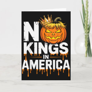 Grappige Geen Koningen Halloween 2025 Versleten Vl Kaart