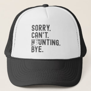 Grappige geest achtervolgen retro Halloween Trucker Pet
