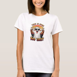 Grappige Geest “Boo Sheet” Halloween T-shirt