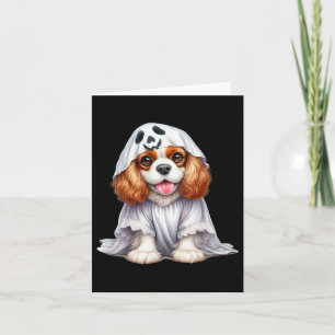 Grappige Geest Cavalier King Charles Spaniel Honde Kaart