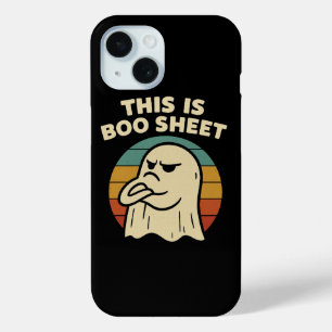 Grappige Geest "Dit Is Boo Blad" Retro Halloween