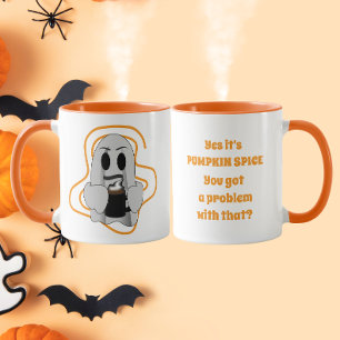 Grappige Geest Pumpkin Spice Latte Mok