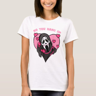 Grappige geest roepen Halloween kostuum Nee Je Han T-shirt