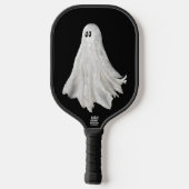 Grappige geest van Halloween verleden tekening Pickleball Paddle (Achterkant)