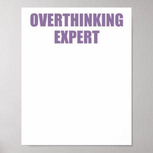 Grappige geestelijke gezondheid citaat overdenken poster