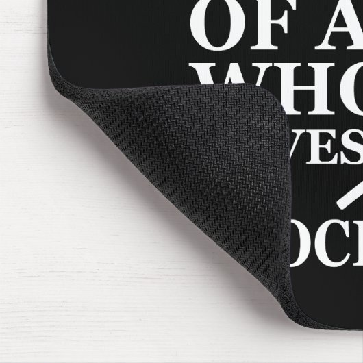 Grappige gehaakte offerte haakmachines cadeau muismat (Hoek)