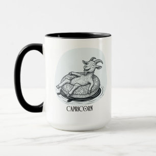 Grappige Geit Steenbok Zodiac Verjaardag Kerstmis Mok