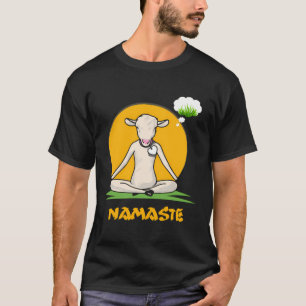 Grappige Geit Yoga Gift -Yoga Geit Op Mat-Cool Gif T-shirt