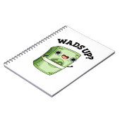 Grappige Geld Punt  Notitieboek (Linkerzijde)