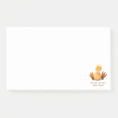 Grappige gele eend plakkerige notities - Smile Post-it® Notes (Voorkant)