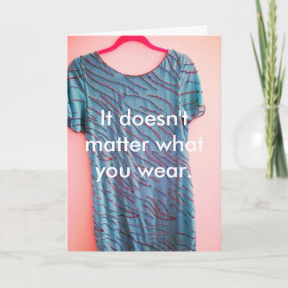 Grappige Gelukkige de kaart sassy mode van de