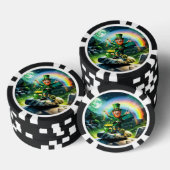 Grappige gelukkige kabouter poker chips (Opstapeling)