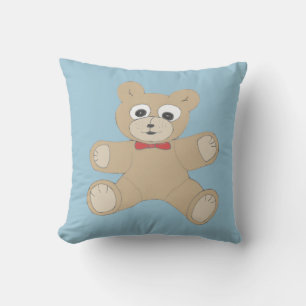 Grappige Gelukkige Teddydbeer Kussen