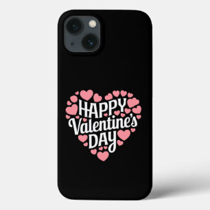 Grappige Gelukkige Valentijnsdag Hart Liefde Valen iPhone 13 Hoesje