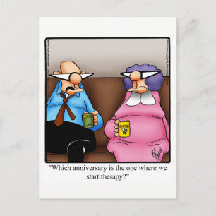 Grappige Gelukkige Verjaardag Humoristische Ansich Briefkaart